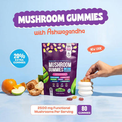 Vyrex® Organic Mushroom Gummies