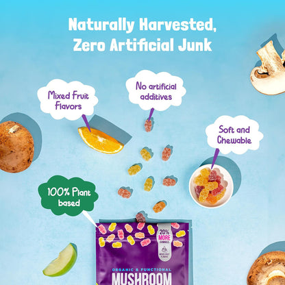 Vyrex® Organic Mushroom Gummies
