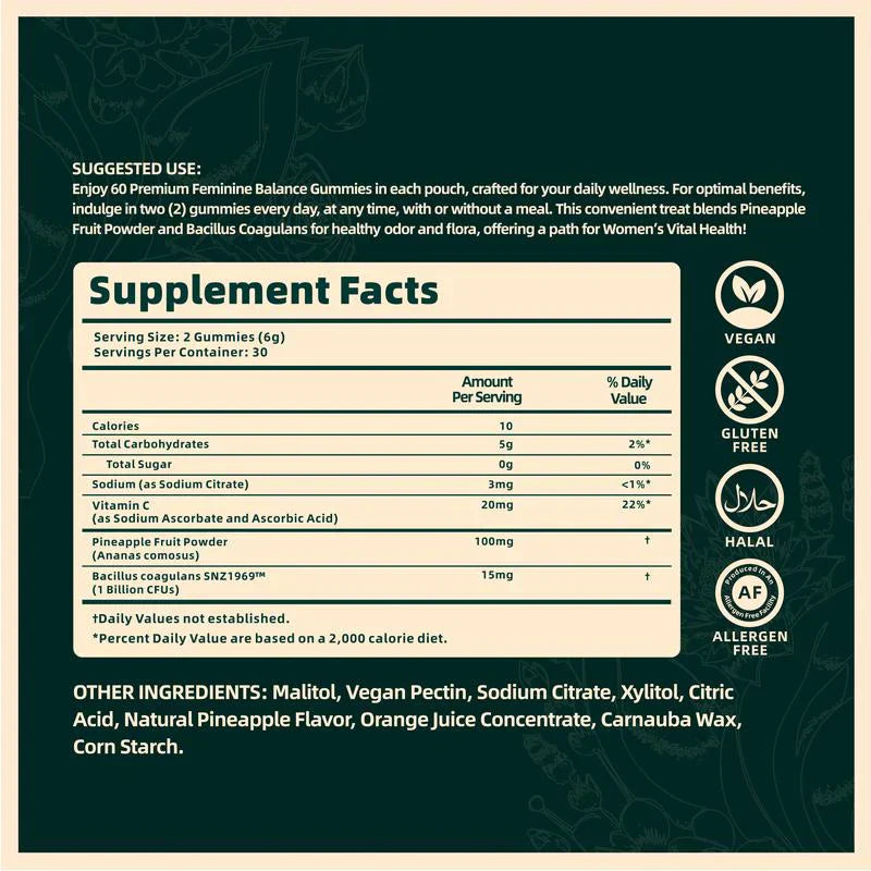 Vyrex® Feminine Balance Gummies